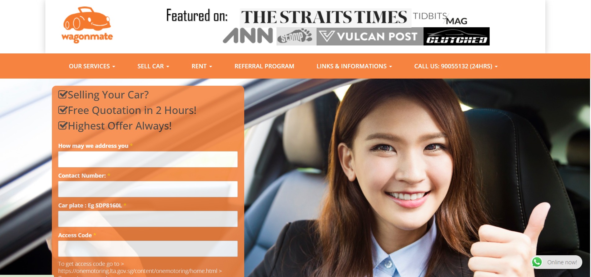 Wagonate – Rent Car Singapore